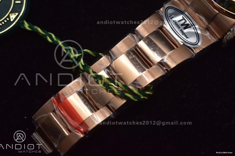 on TWF Edition Bracelet RG 428 Dial Black Crystal Rainbow YG 116595RBOW Best A Daytona Classic 0719